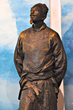 刘禹锡铜像