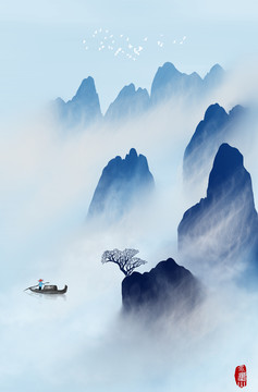 山水画