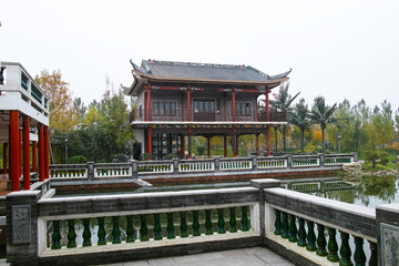 北京园博园园林建筑