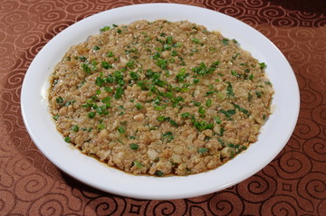 蒸肉饼