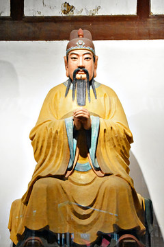 三义庙刘备像