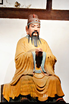 三义庙刘备像