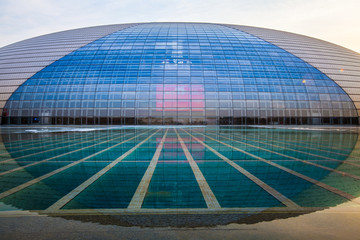 中国国家大剧院玻璃幕墙