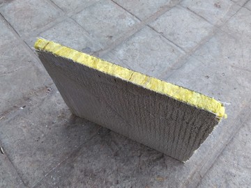 岩棉水泥板水泥岩棉夹芯板