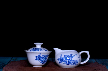 茶碗和公道杯