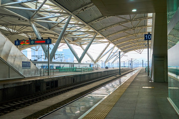 广州南站月台