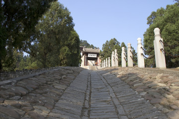 司马迁祠景区朝神道