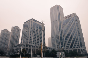 武汉CBD建筑群