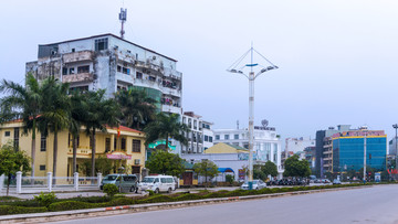 芒街市街景