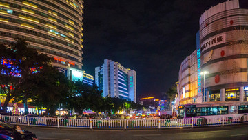 朝阳广场夜景