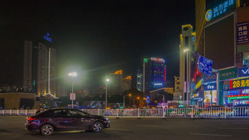 朝阳广场夜景