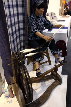 传统纺线