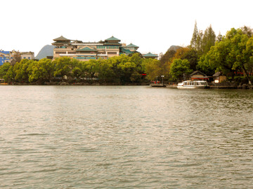 桂林木龙湖景区及游船码头