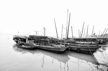 太湖渔船码头