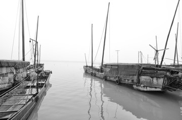 太湖渔船码头