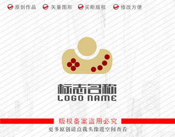人游戏标志游戏logo