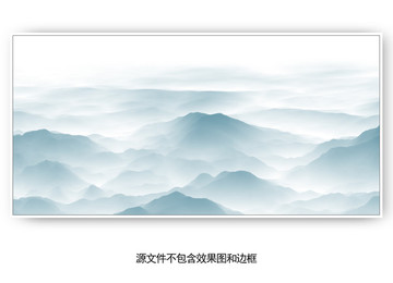 新中式山水画