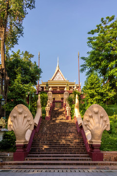 柬埔寨金边塔仔山