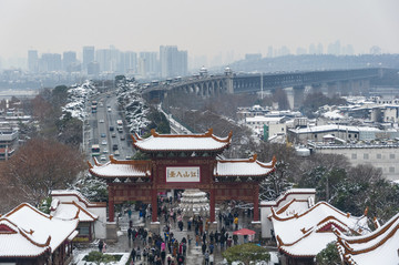 雪后黄鹤楼