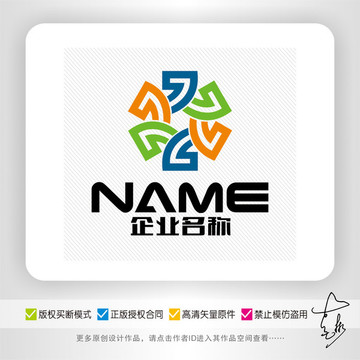 7字大吉百货购物娱乐logo