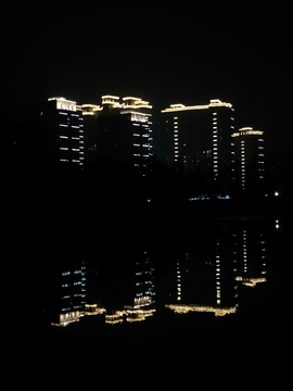 龙源湖夜景
