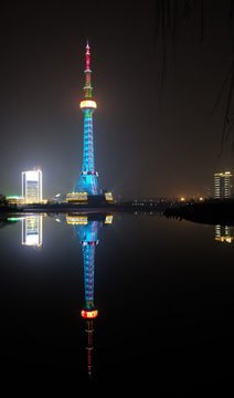 龙源湖夜景