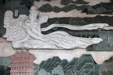 杨玉环雕塑