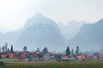 乡村风景画