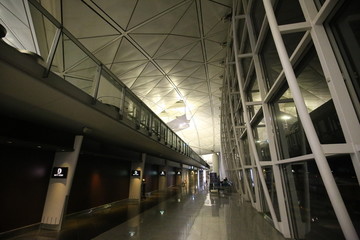 香港机场建筑内景