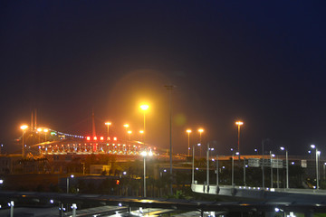 港珠澳大桥远景和夜景