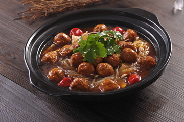 肉丸子粉丝