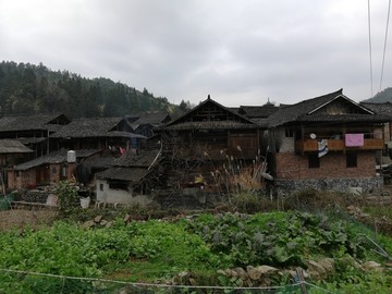 贵州民居田园菜园