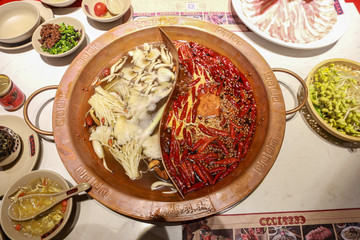 鸳鸯火锅