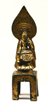 鎏金铜菩萨坐像