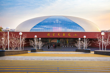 中国国家大剧院通道入口