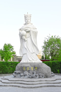 天津古文化街妈祖像