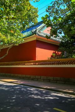 青岛红墙