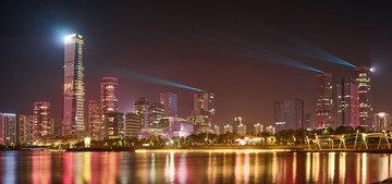 深圳湾夜景