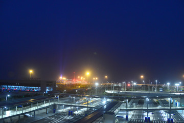 港珠澳大桥远景和夜景