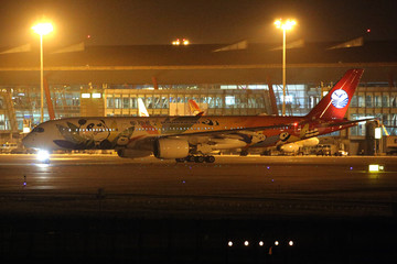 四川航空空客A350飞机