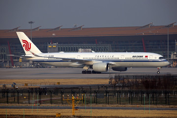 中国国际航空公司的飞机
