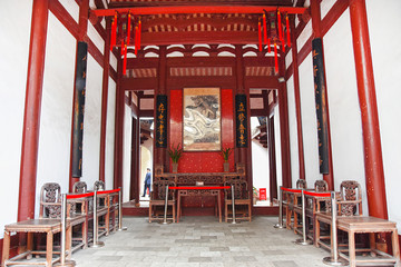 林觉民故居厅堂