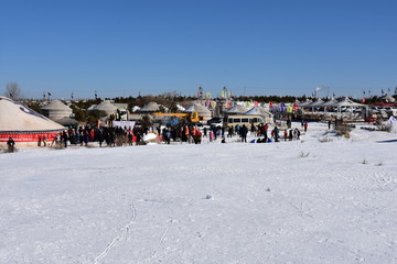 第二届鄂尔多斯冰雪那达慕开幕式