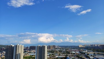 蓝天白云