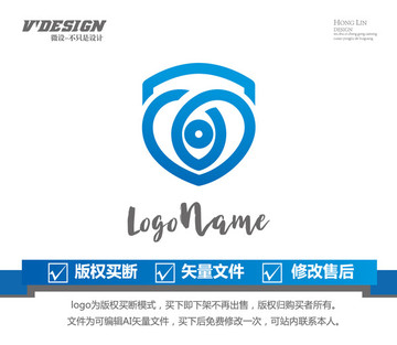 眼睛logo爱心护眼