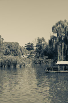 大明湖老照片