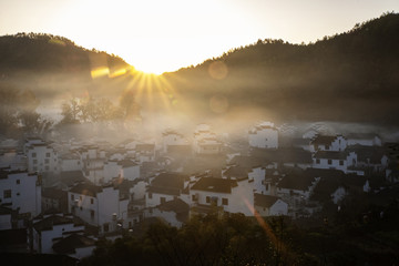 江西石城晨景