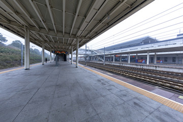 萍乡北站月台