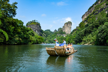 武夷山漂流