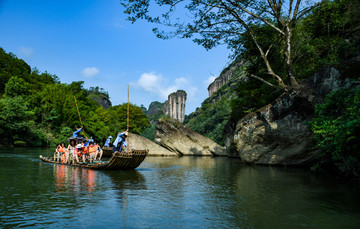 武夷山漂流